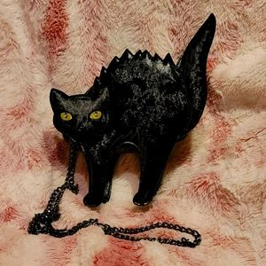 Betsey Johnson scaredy cat purse